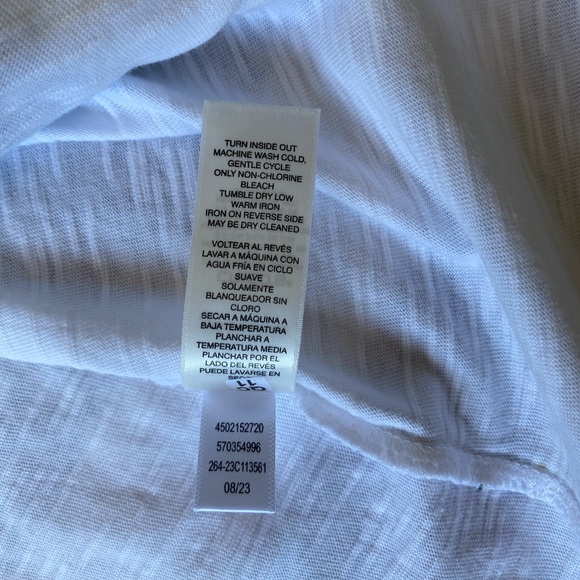 NWT Chico’s Weekends Ombre Seahorse Tee - Picture 14 of 14